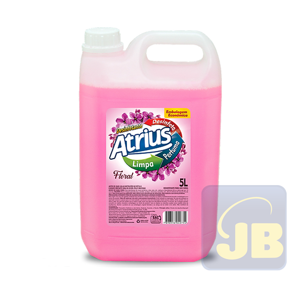 DESINFETANTE 5 LT FLORAL ATRIUS COD. 242...