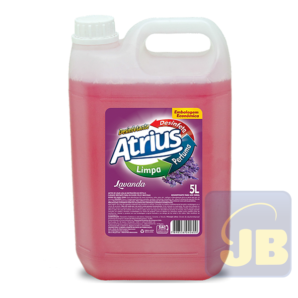 DESINFETANTE 5 LT LAVANDA ATRIUS COD. 24...