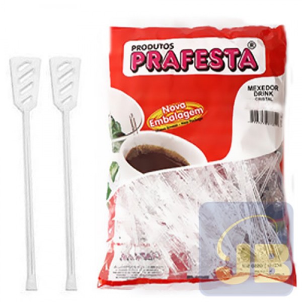 PALHETA DRINK CRISTAL 11 CM PRAFESTA PCT...