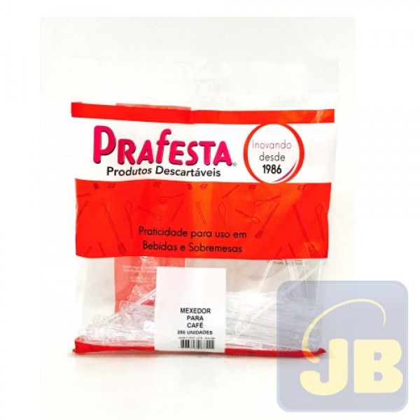 PALHETA MEXEDOR CRISTAL CAFE 8,5 CM PRAF...