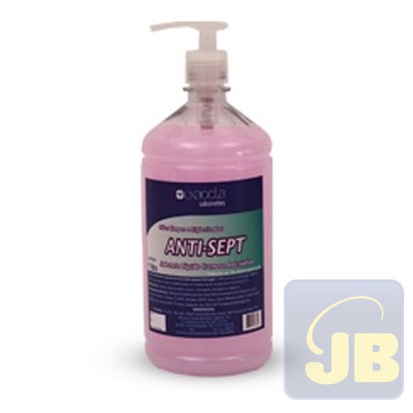 SABONETE ANTISSEPTICO COM VALVULA 1 LT C...