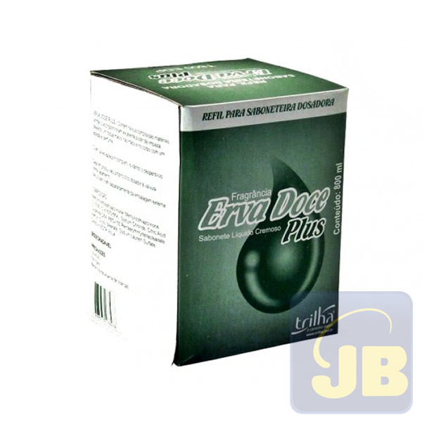 SABONETE ERVA DOCE REFIL 800 ML COD. 113...