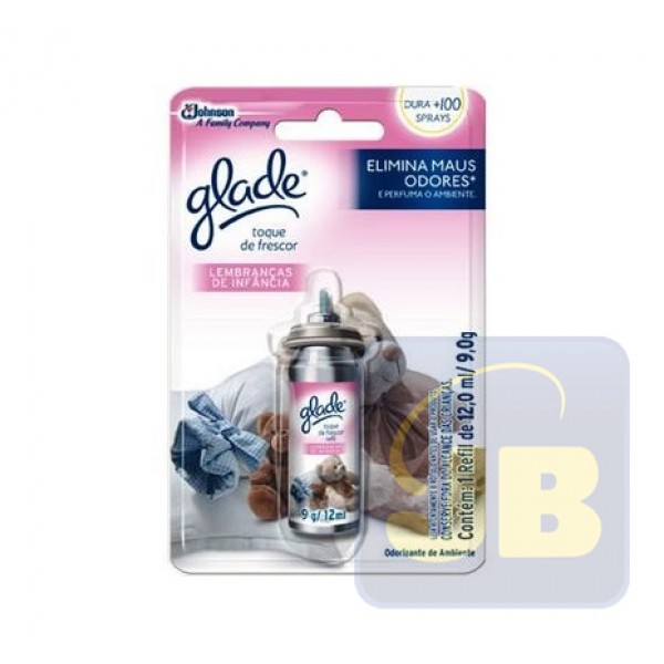 ODORIZADOR DE AMBIENTE REFIL 12 ML GLADE UN