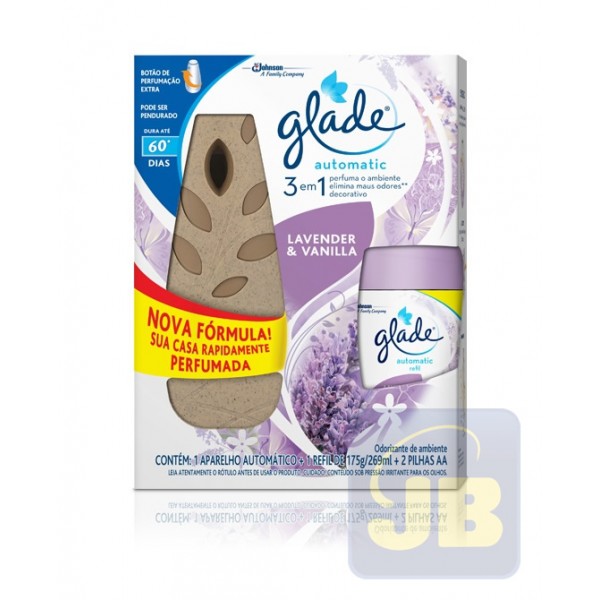 ODORIZADOR DE AMBIENTE AUTOMATICO 3X1 GLADE COD. 863