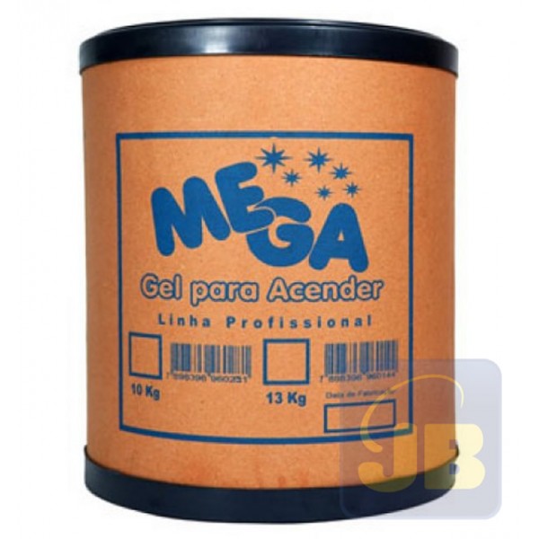 ALCOOL GEL BARRICA 13 KG 80 INPM MEGA COD. 13