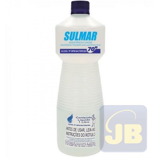 ALCOOL LIQUIDO 1 LT 70 INPM UN COD. 22