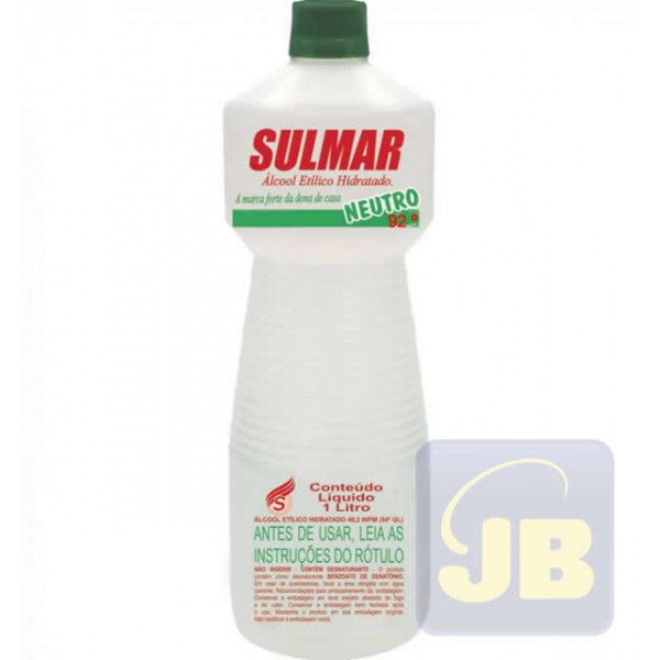ALCOOL LIQUIDO 1 LT 92 INPM UN COD. 10