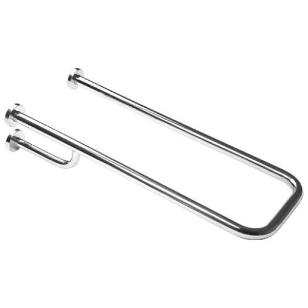 SUPORTE DE APOIO LATERAL INOX COM FIXAÇ...