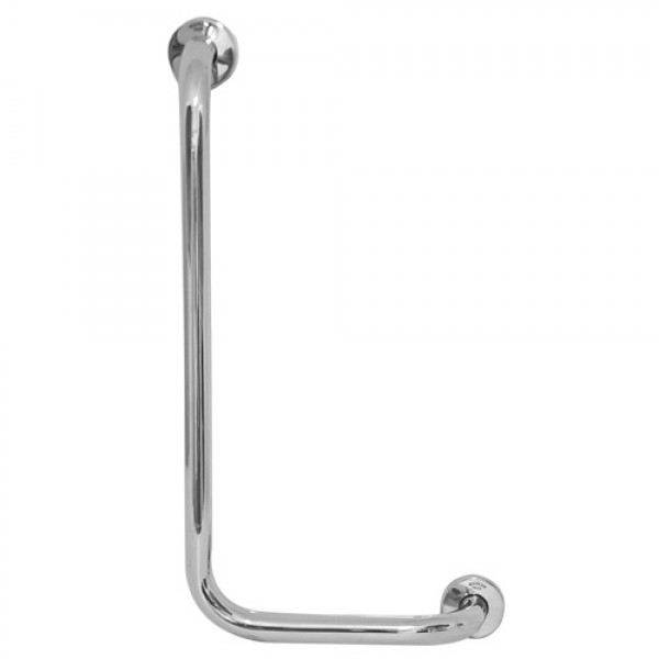BARRA DE APOIO EM AÇO INOX 90 GRAUS
