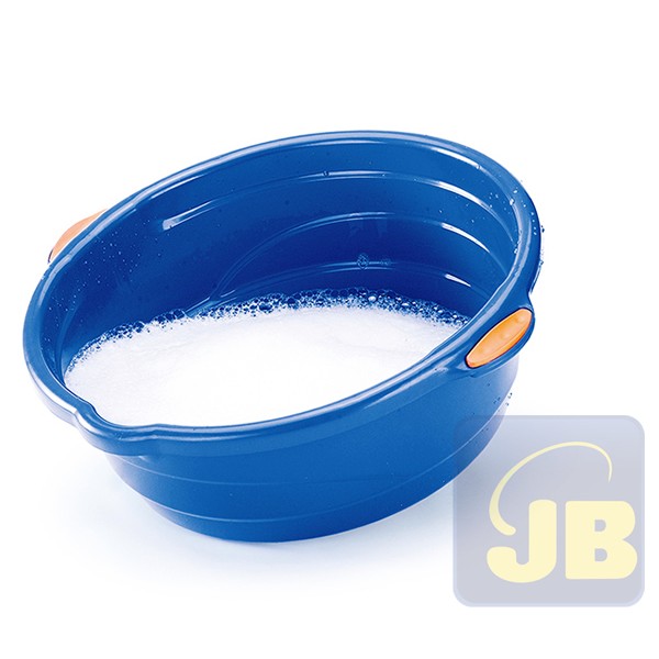 BACIA PLASTICA 14 LT VIRGEM REDONDA RISC...