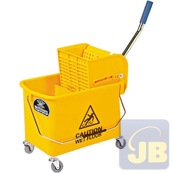 BALDE ESPREMEDOR 20 LT COM RODAS COD. 49