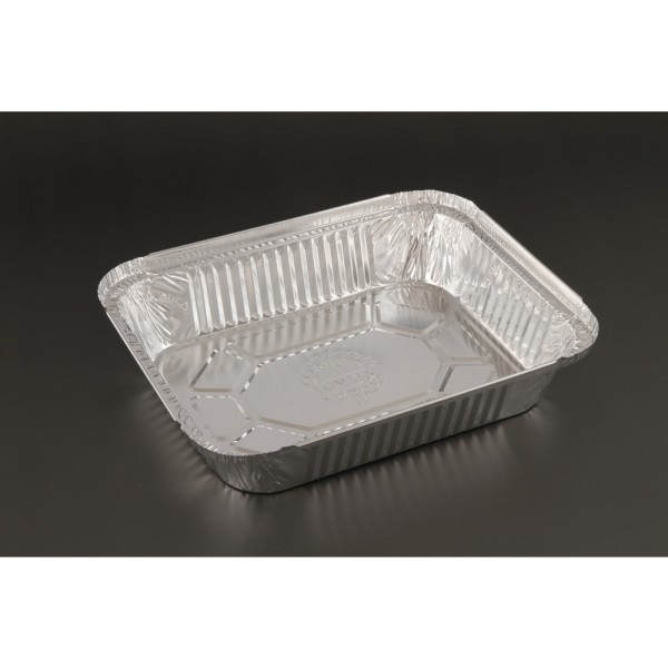 PRATO ALUMINIO RETANGULAR COM TAMPA 1500...