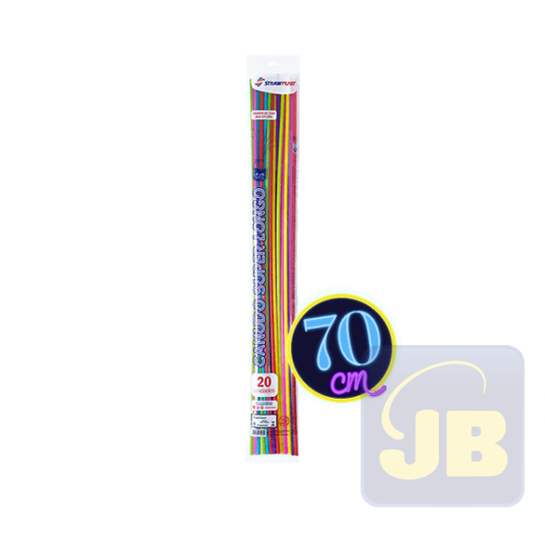 CANUDO FLEXIVEL 6 MM SUPER LONGO 70 CM S...