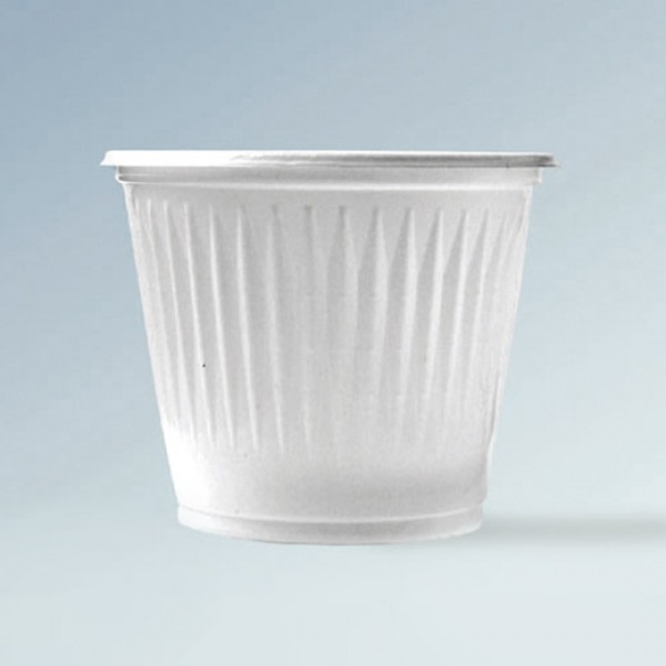 COPO PLASTICO 50 ML BRANCO PP PCT 100