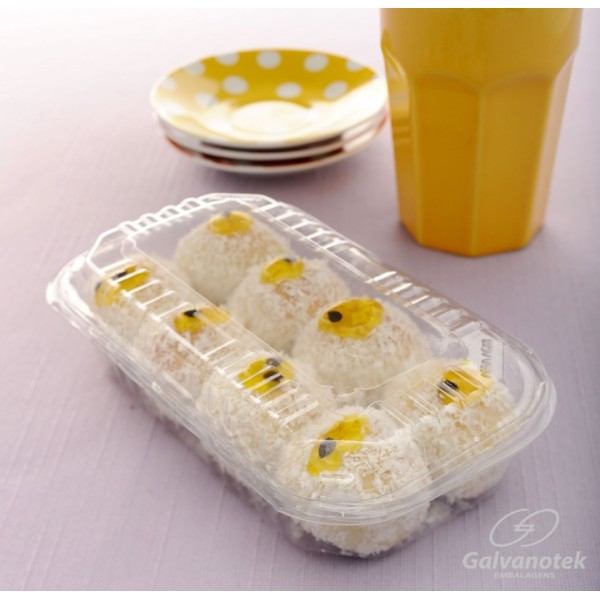 EMBALAGEM DOCE BAIXO RETANGULAR GA08 GAL...