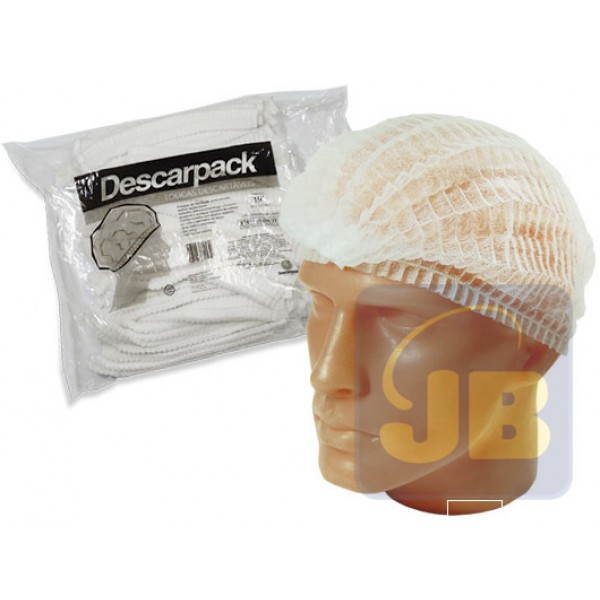 TOUCA SANFONADA DESCARTAVEL BRANCA DESCA...