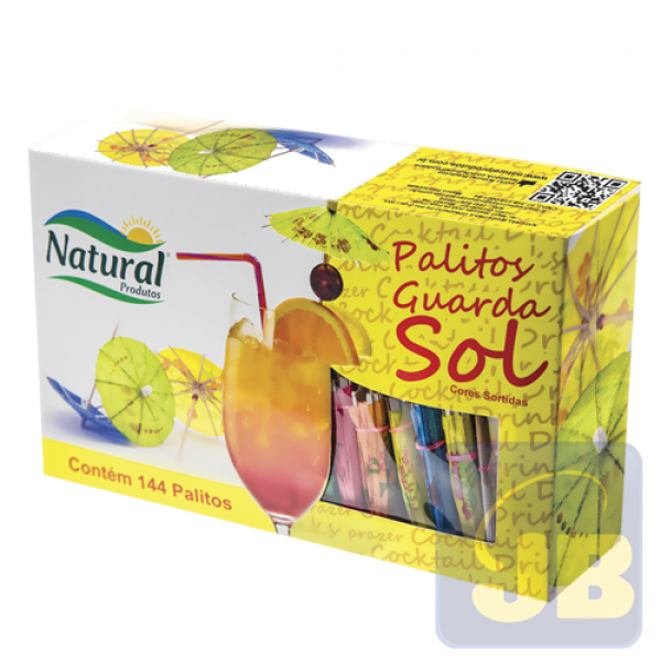 PALITO DE BAMBU DECORADO GUARDA SOL NATU...