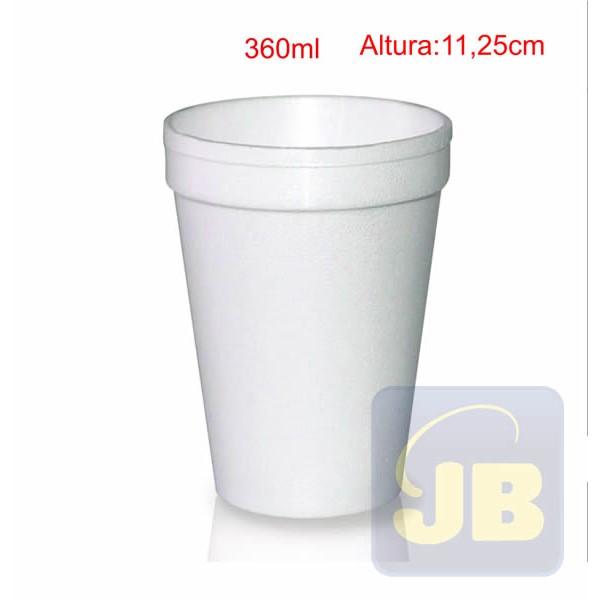 COPO TERMICO DE ISOPOR 360 ML DART PCT 2...