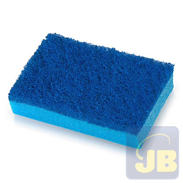 ESPONJA DUPLA FACE AZUL SUAVE BETTANIN C...